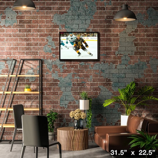 Mark Stone 20" x 29" Framed Canvas Vegas Golden Knights 31.5" x 22.5"